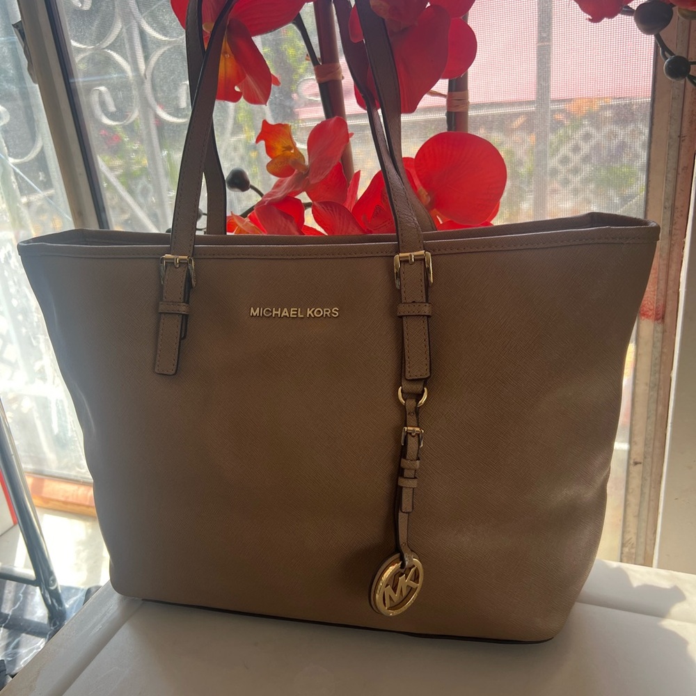 Michael Kors Brown Tote Bag